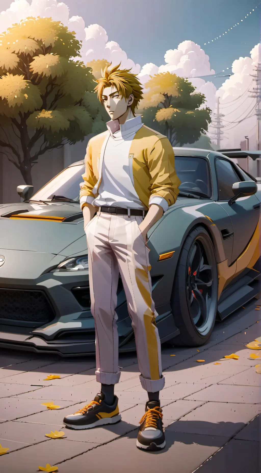 ai character: Kei background