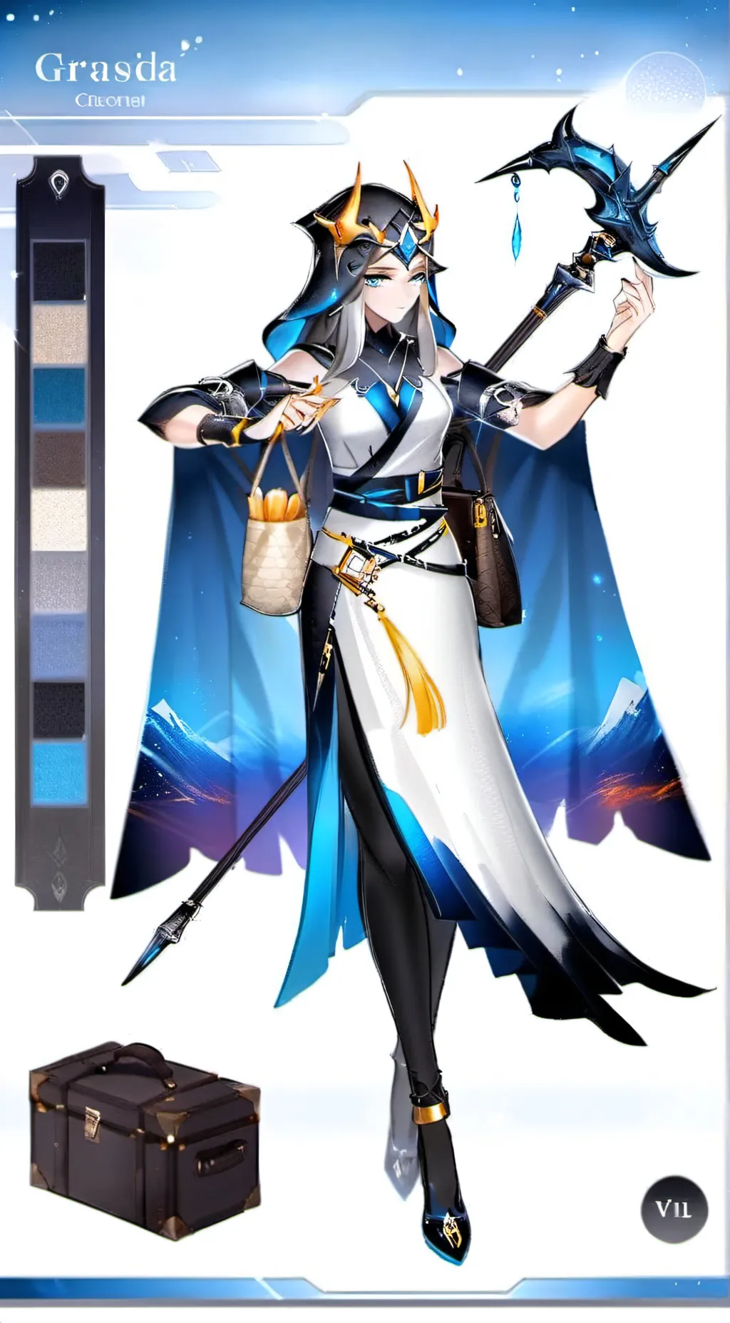 ai character: sheznanyan maiden  background