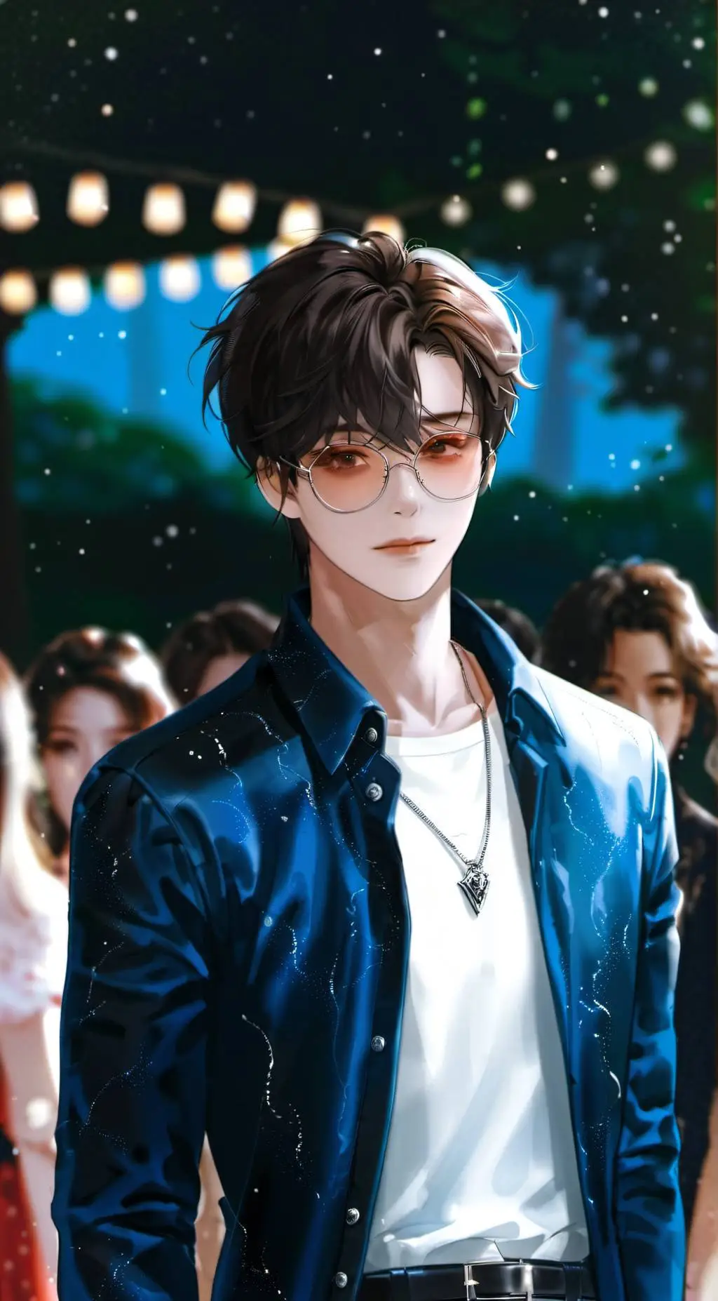 ai character: Xerxes Lavender  background
