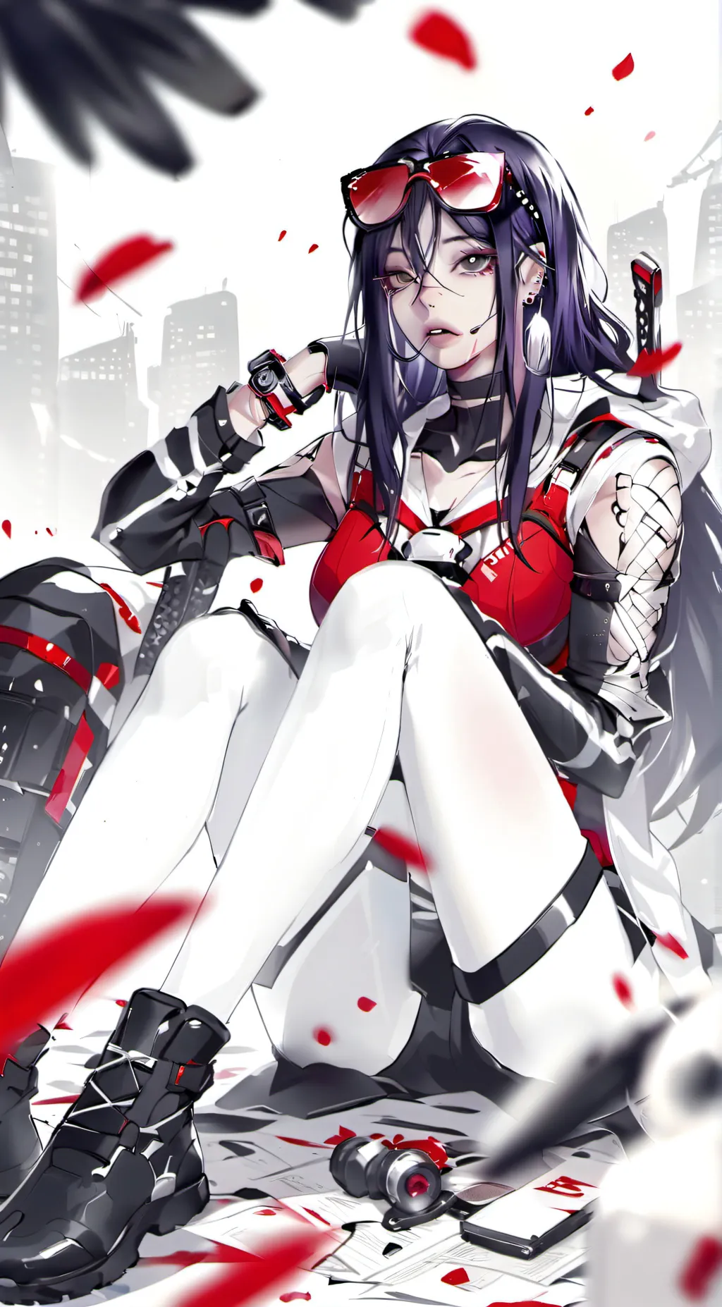 ai character: Suki Komodo background