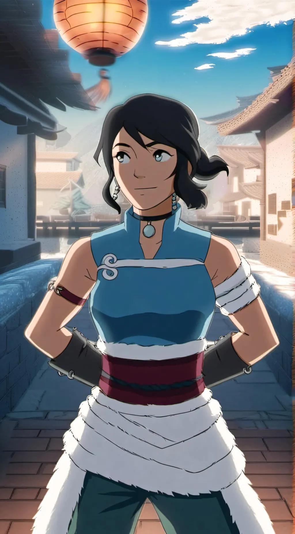 ai character: Aria background