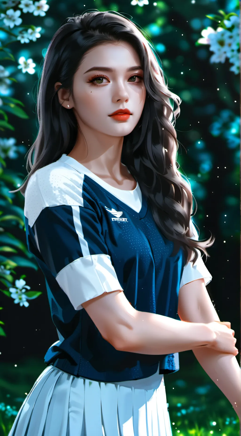 ai character: Alaina  background