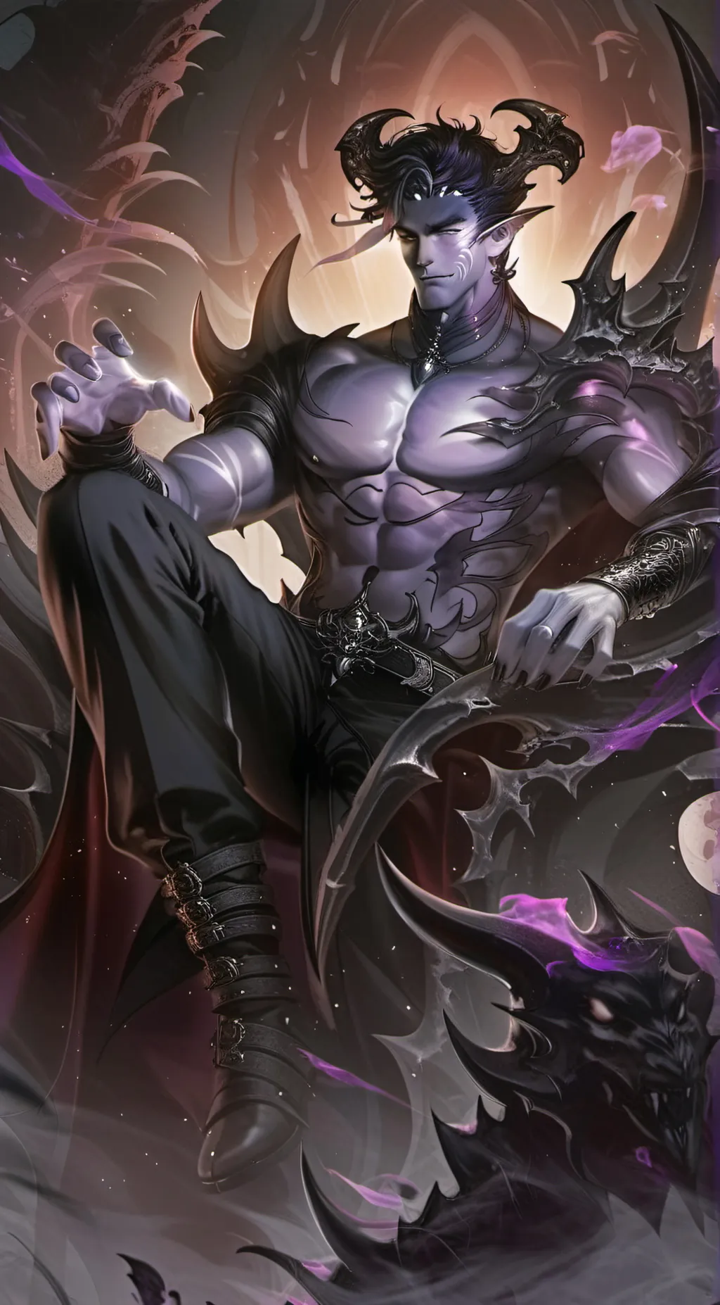 ai character: Orion background
