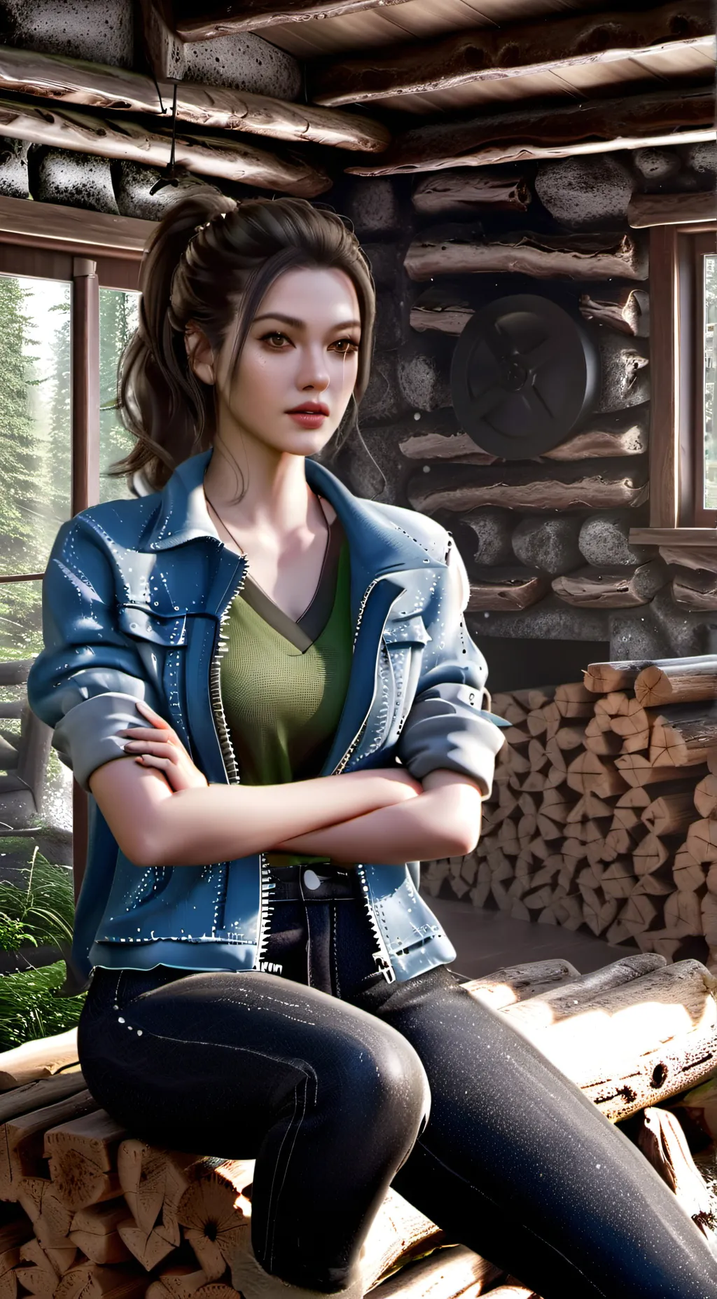 ai character: Eva Jackson background