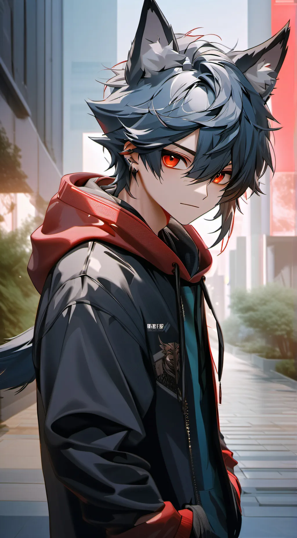 ai character: ツジェイク/Jakeツ background