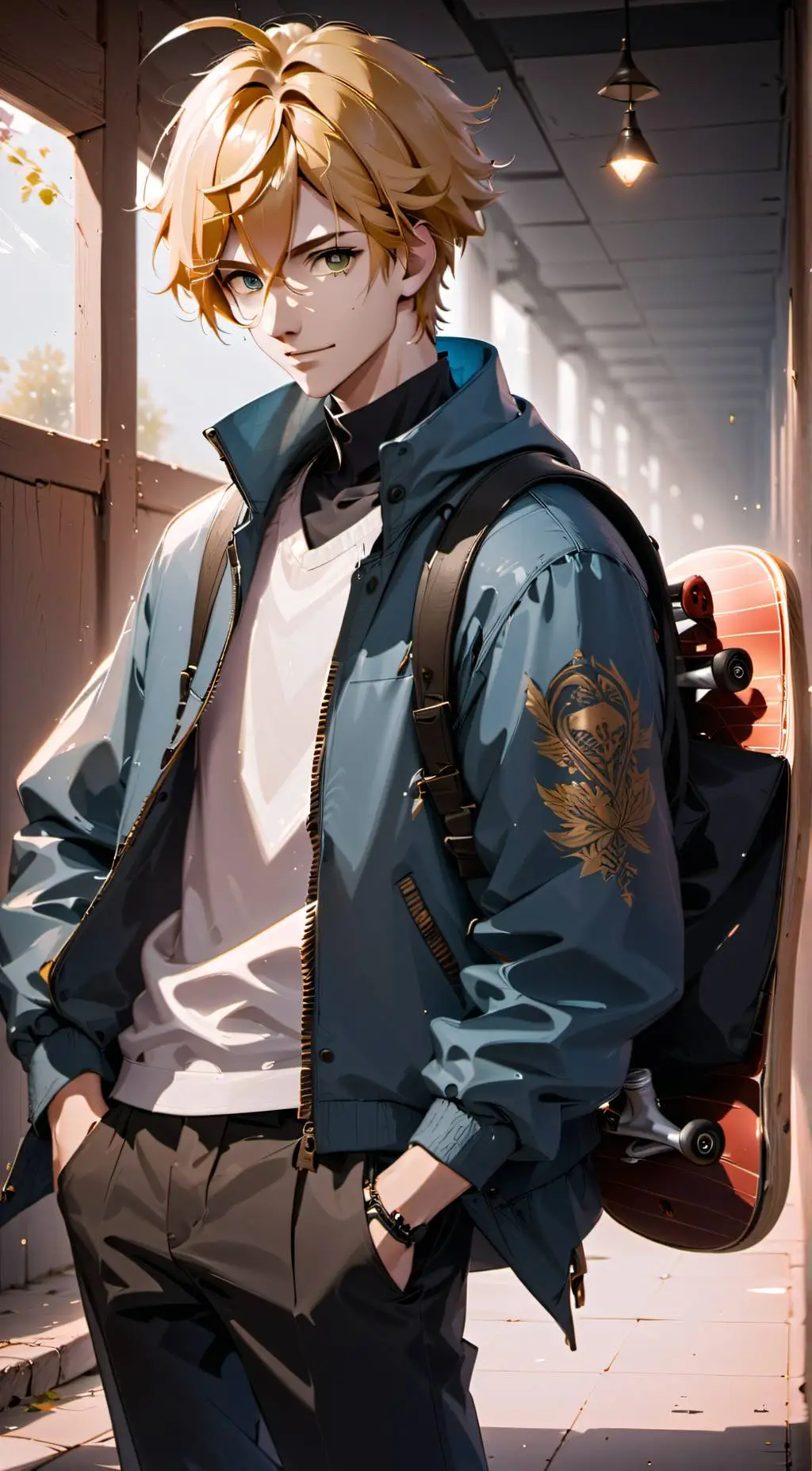 ai character: Sam background