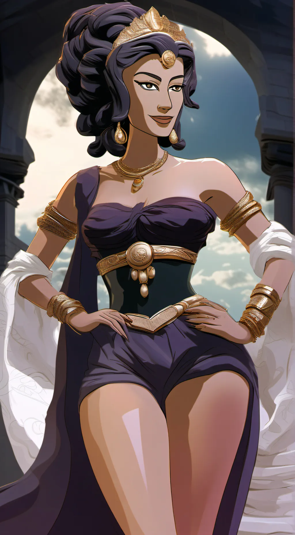 ai character: Deliria  background