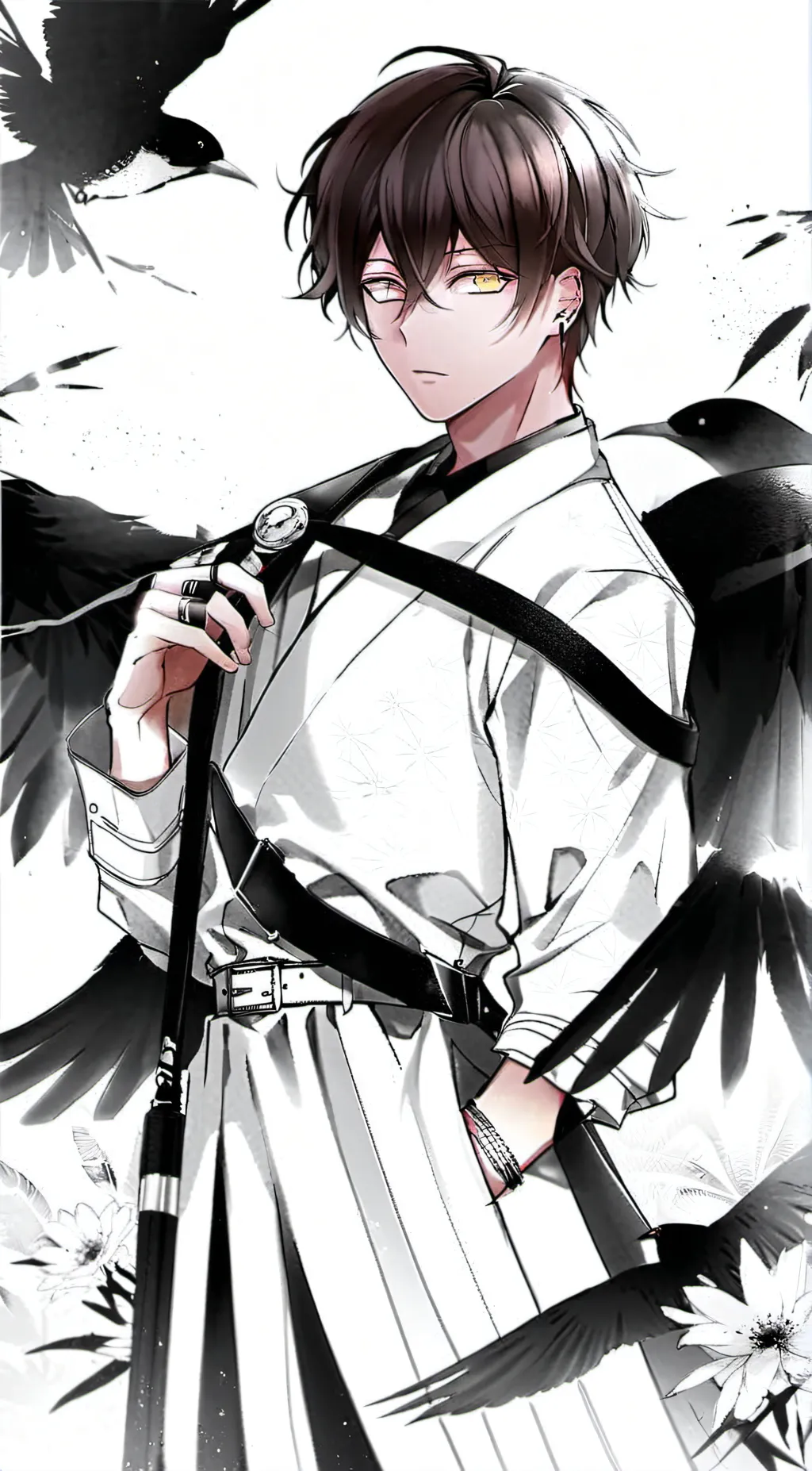 ai character: xander😘 background