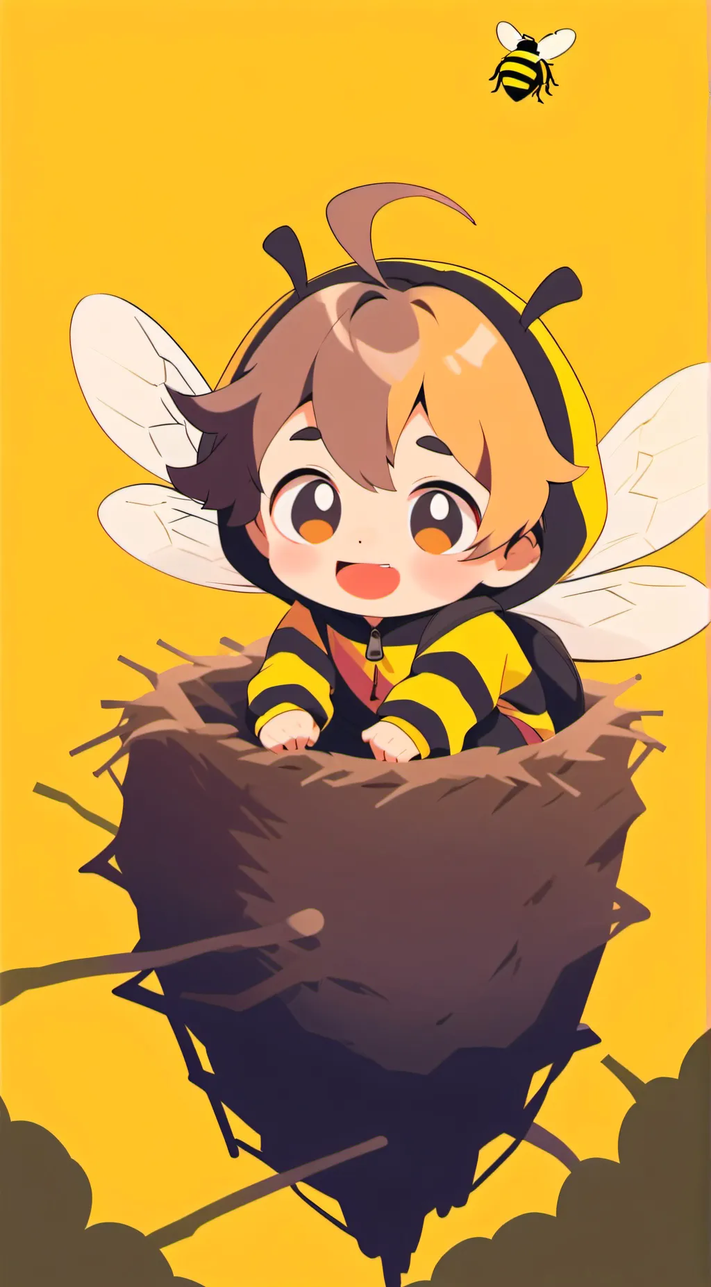 ai character: Beemy background