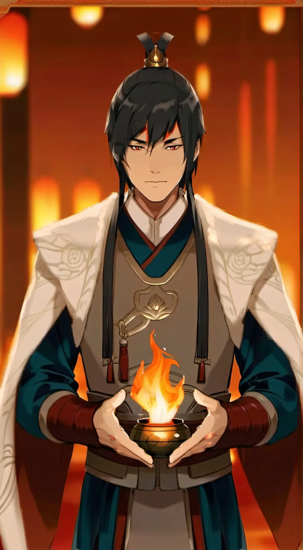 ai character: Prince Zuko background