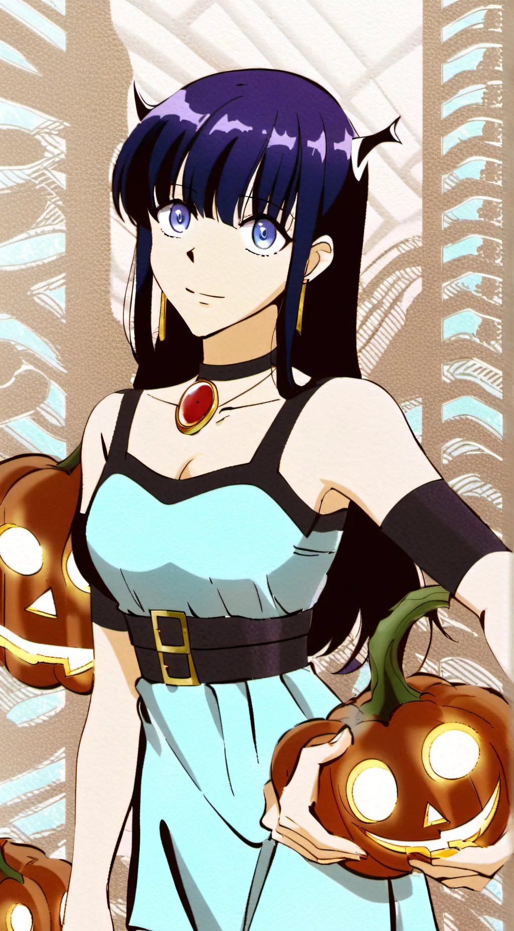 ai character: mia barrière  background