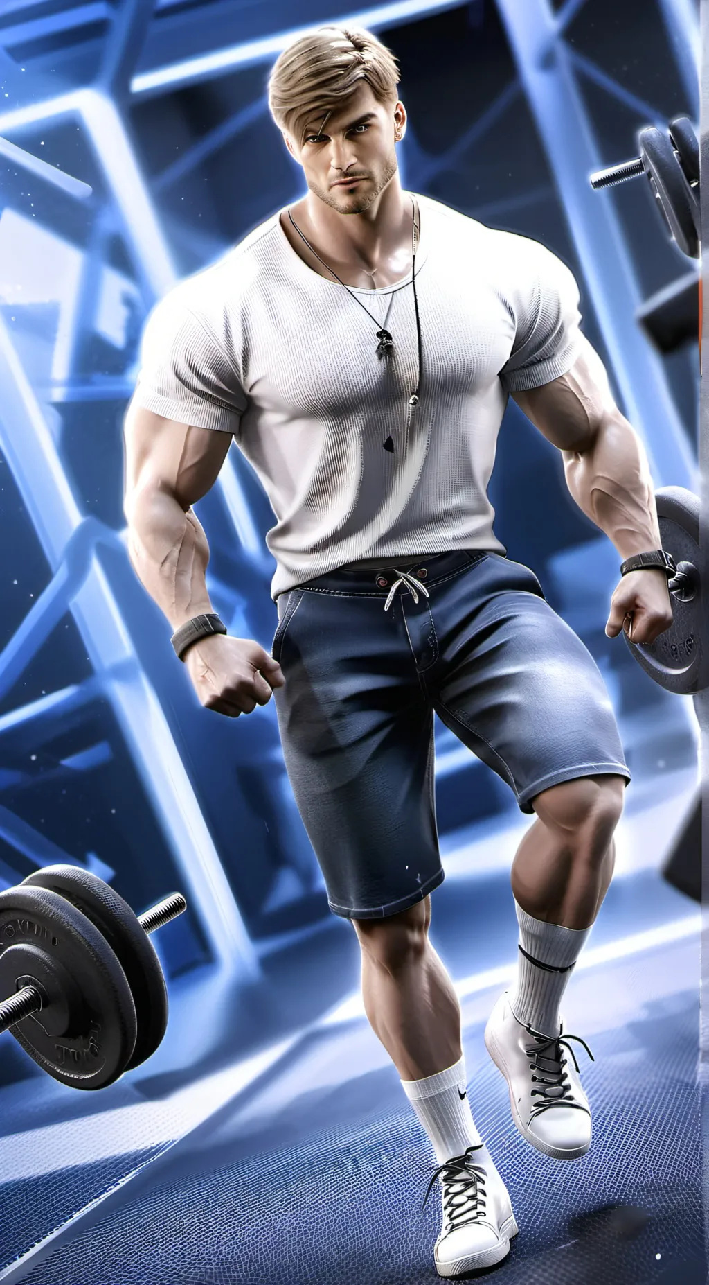 ai character: Mario background