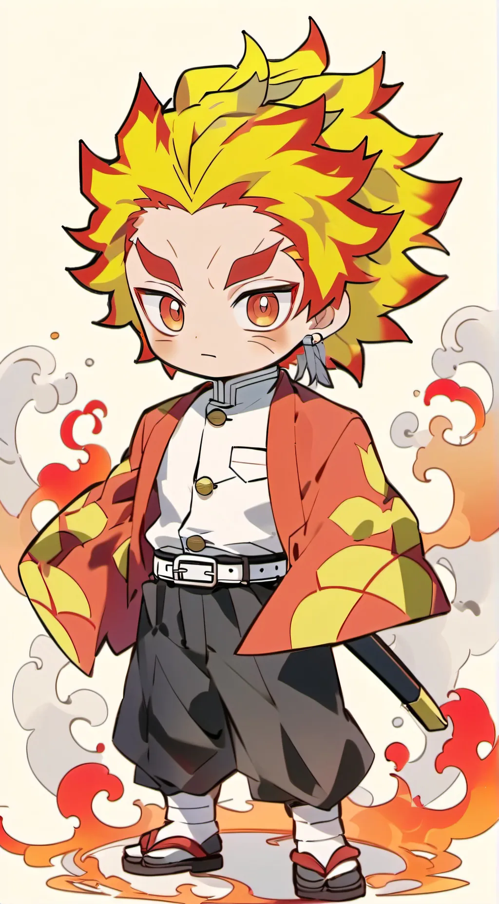 ai character: Shojuro Rengoku  background