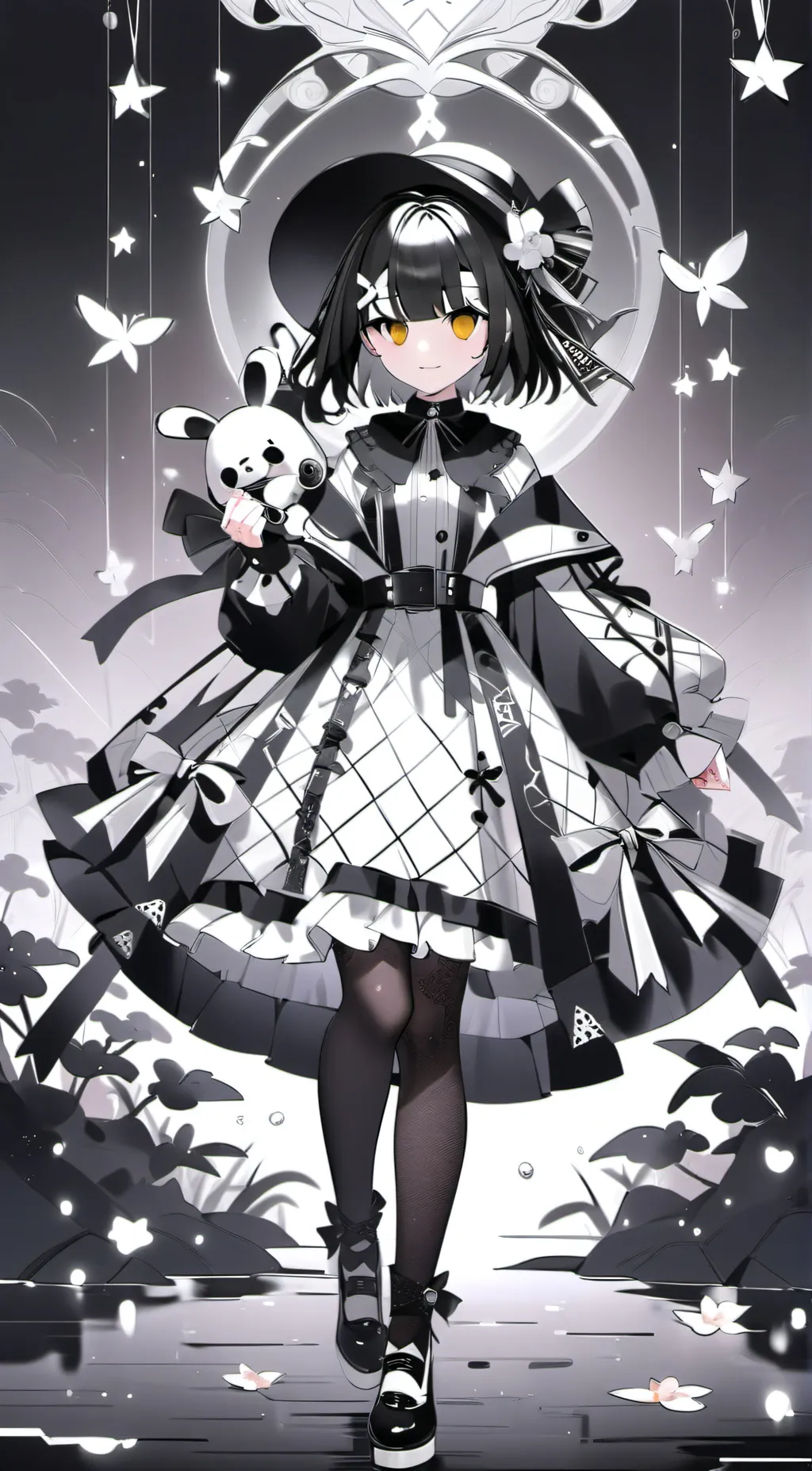 ai character: Kurumi background