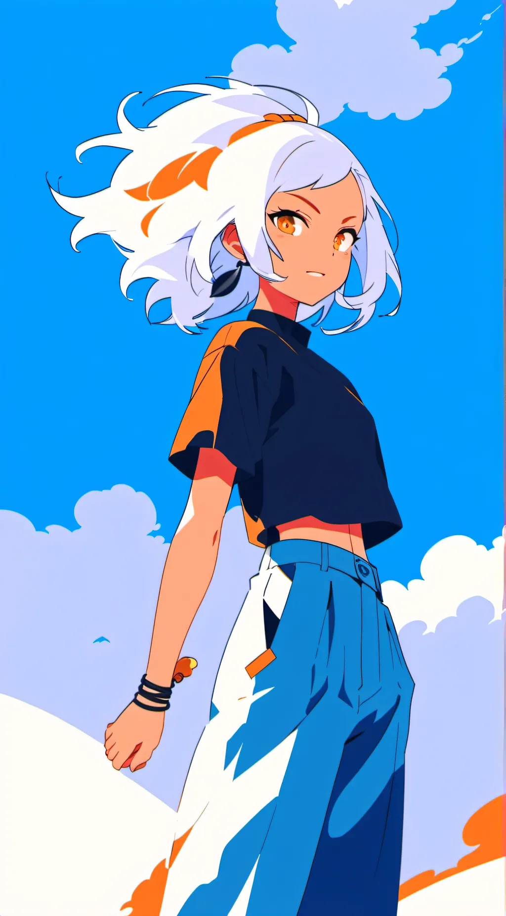 ai character: Phoenix  background