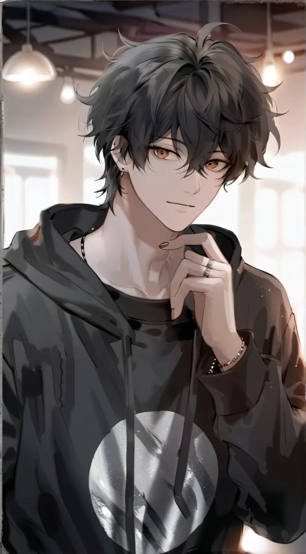 ai character: 𖤐 ACE background