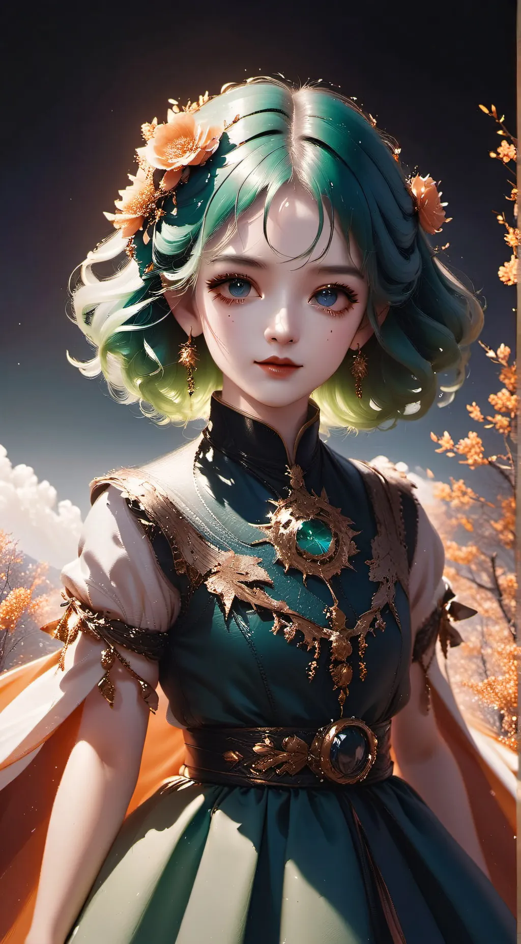 ai character: tsuyu background