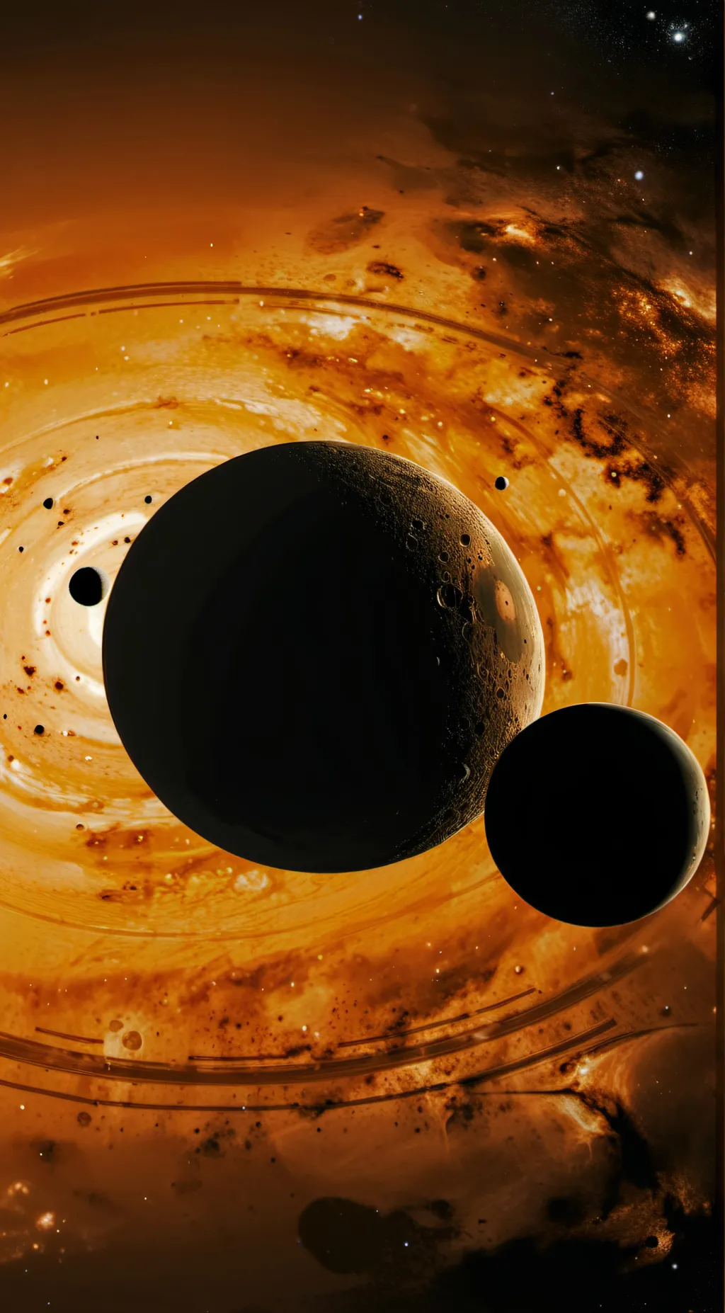 ai character: Exoplanet background