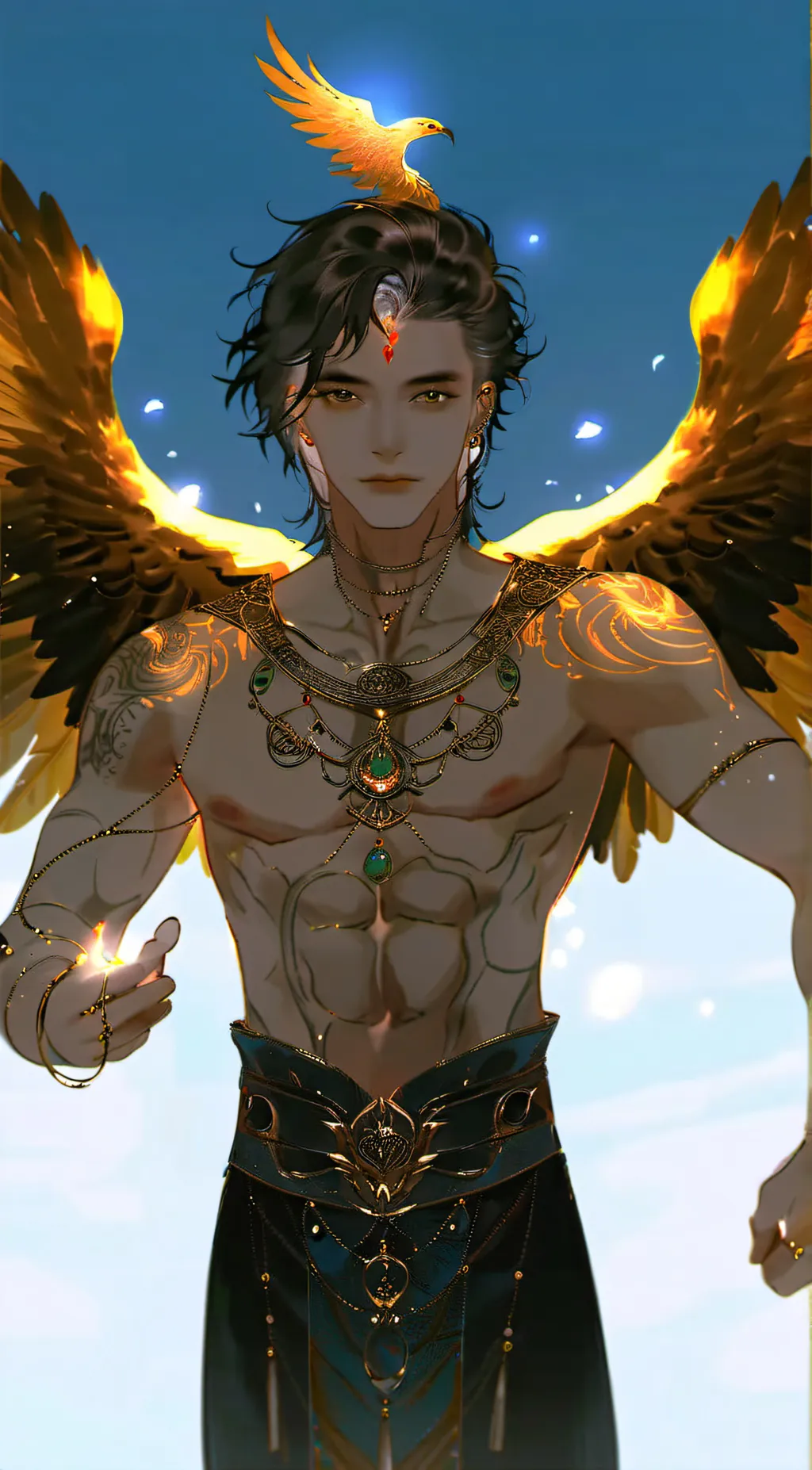 ai character: jackson  background