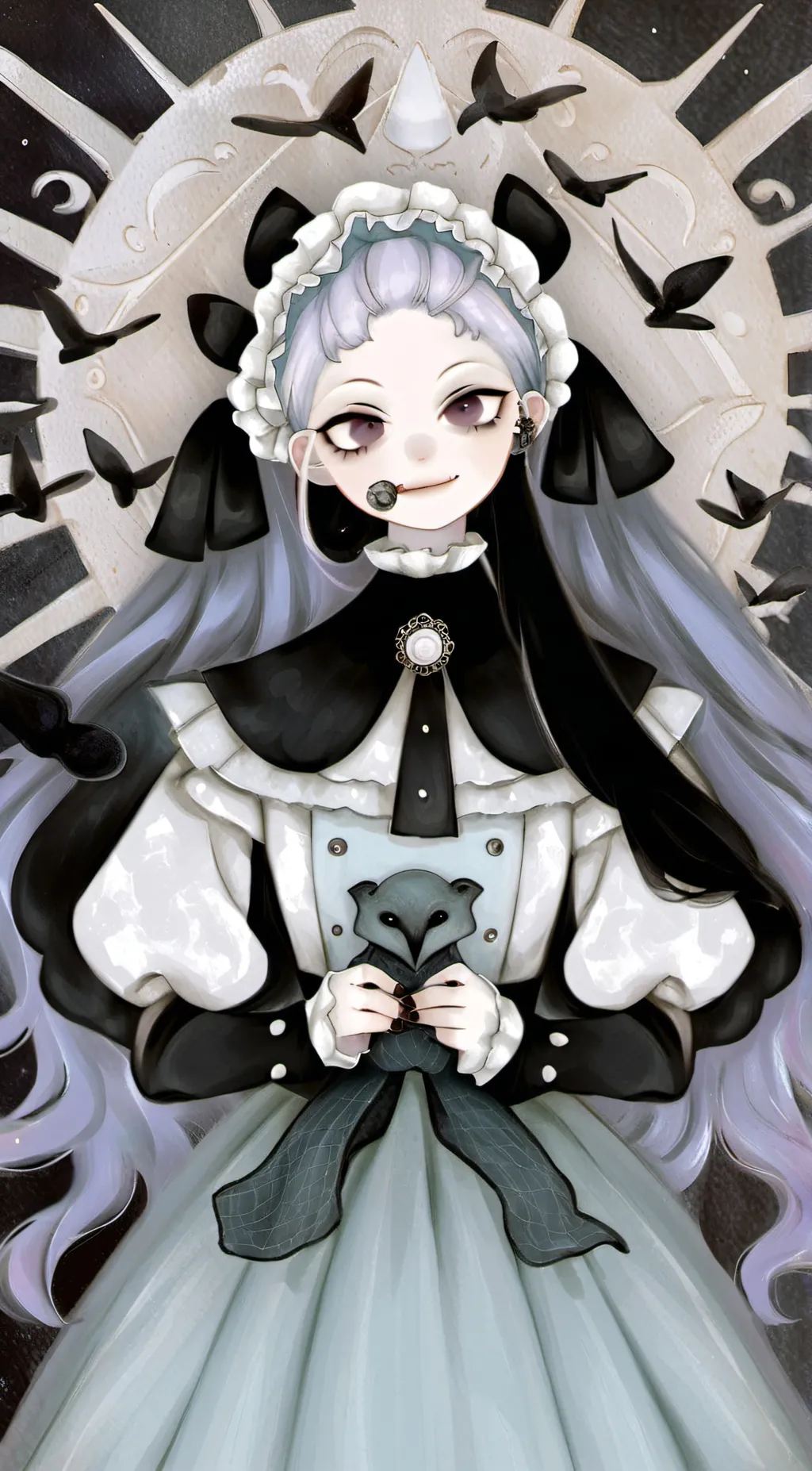 ai character: Luna  background