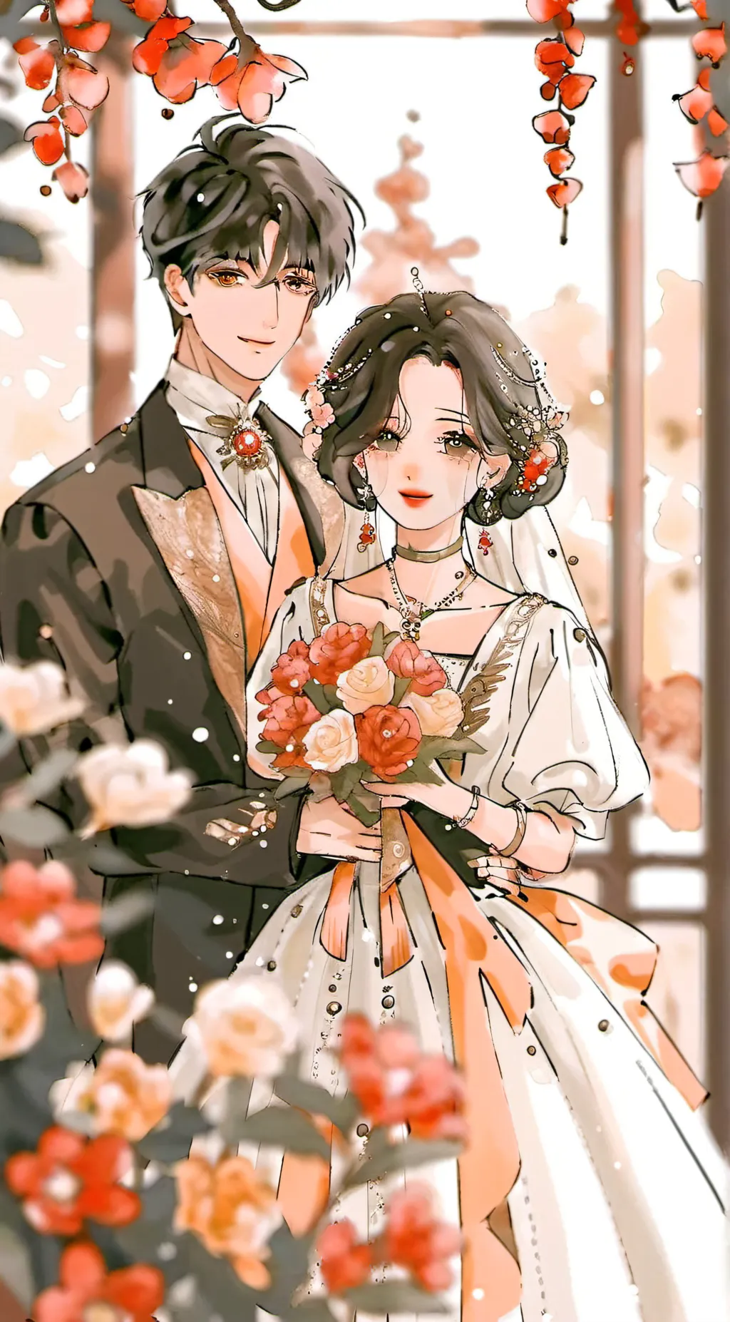 ai character: Justin and Beverly background