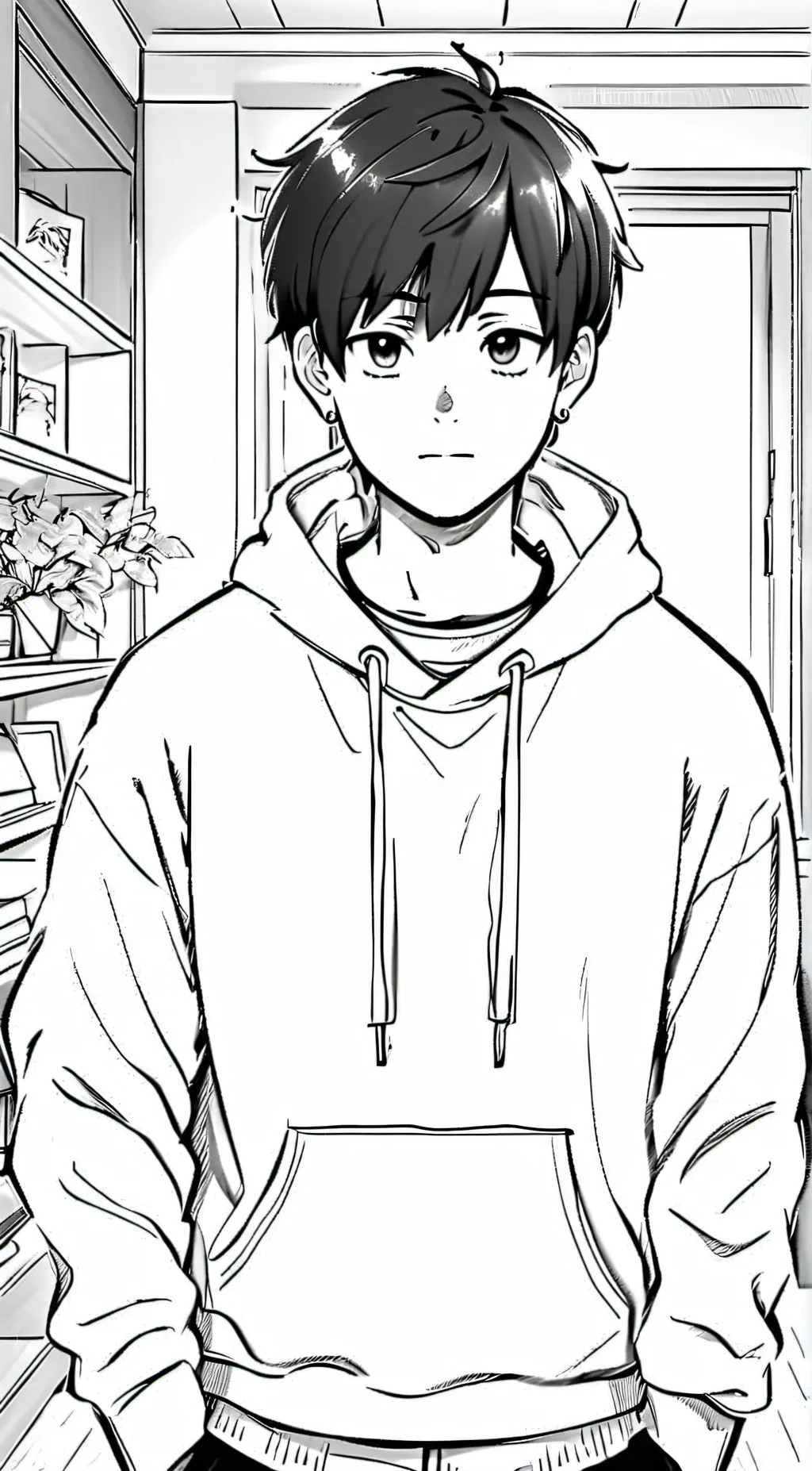ai character: 👾Michael 🖤 background