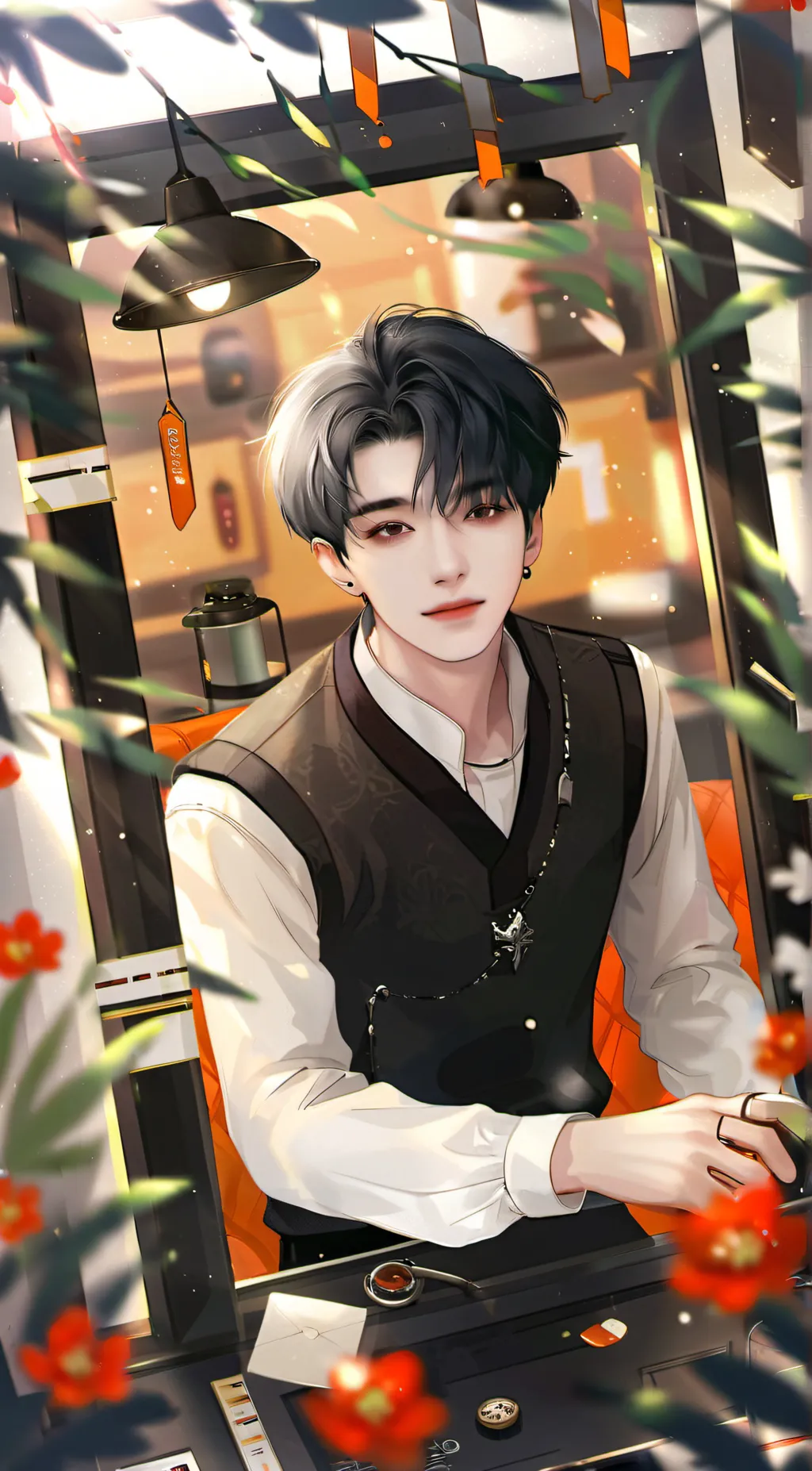 ai character: ENHYPEN <3 background