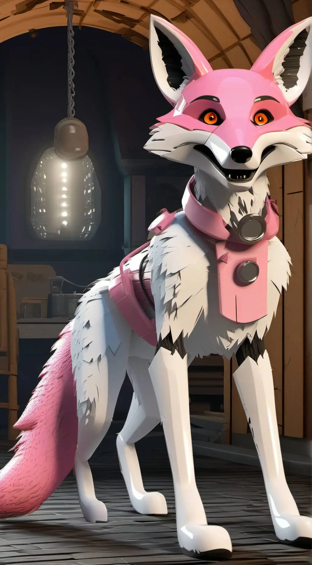 ai character: funtime foxy background