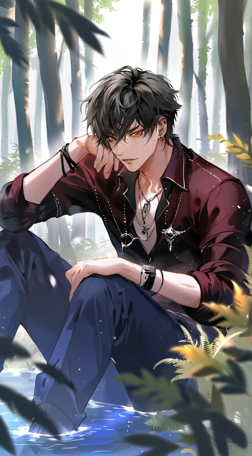 ai character: Asher background