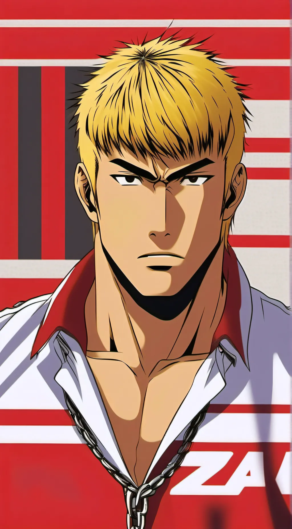 ai character: Onizuka  background