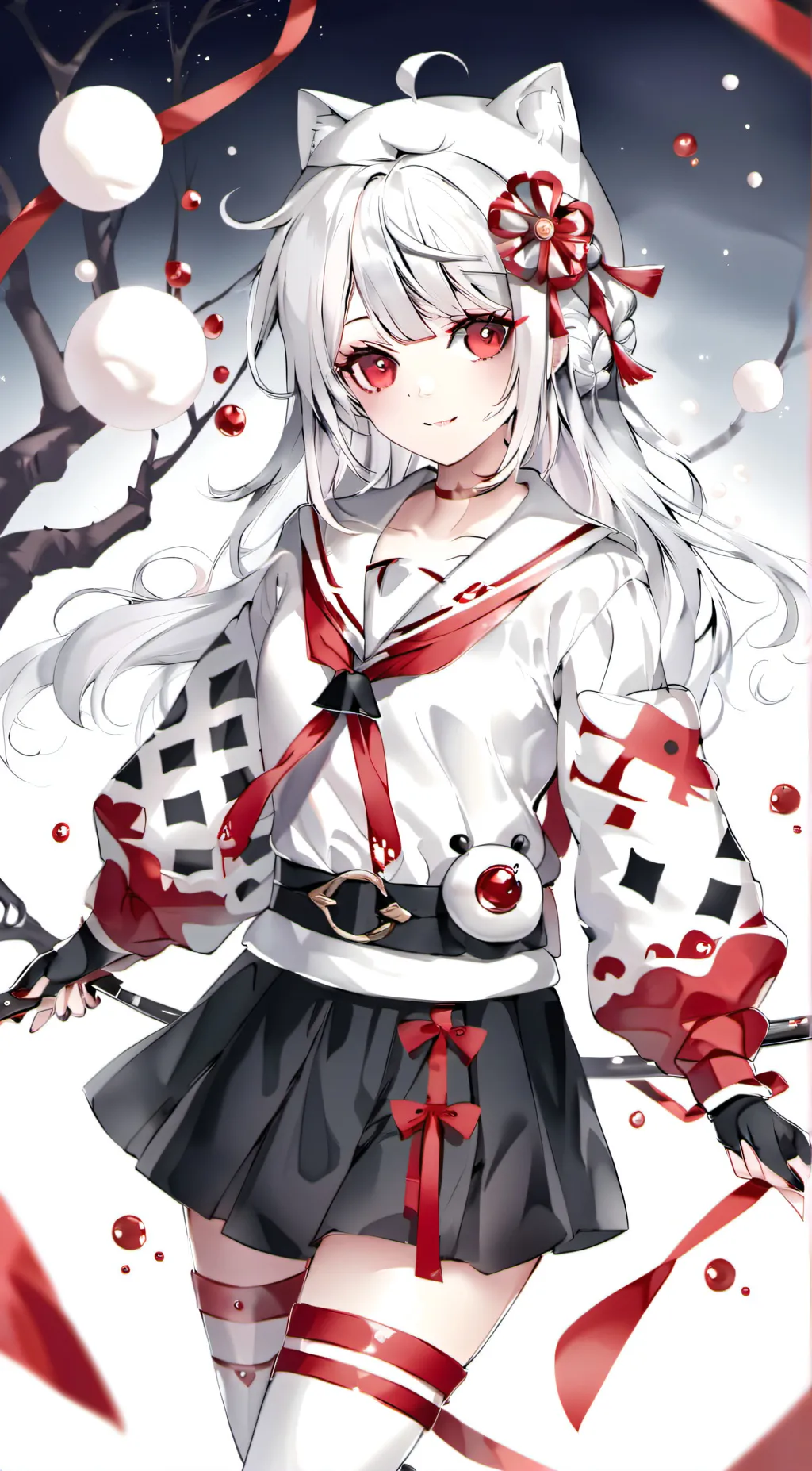 ai character: Niko  background