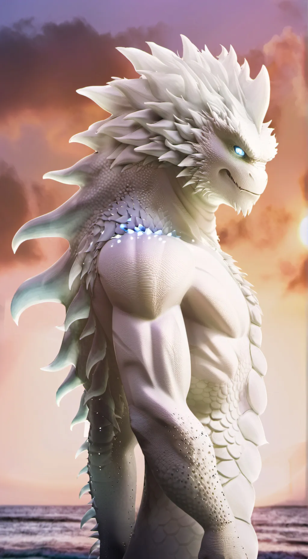 ai character: Shimo background