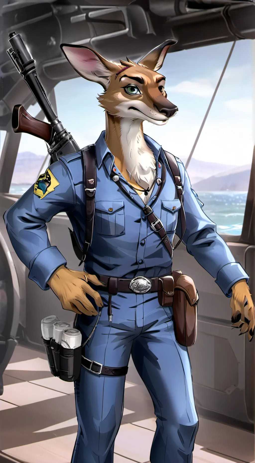 ai character: raz background