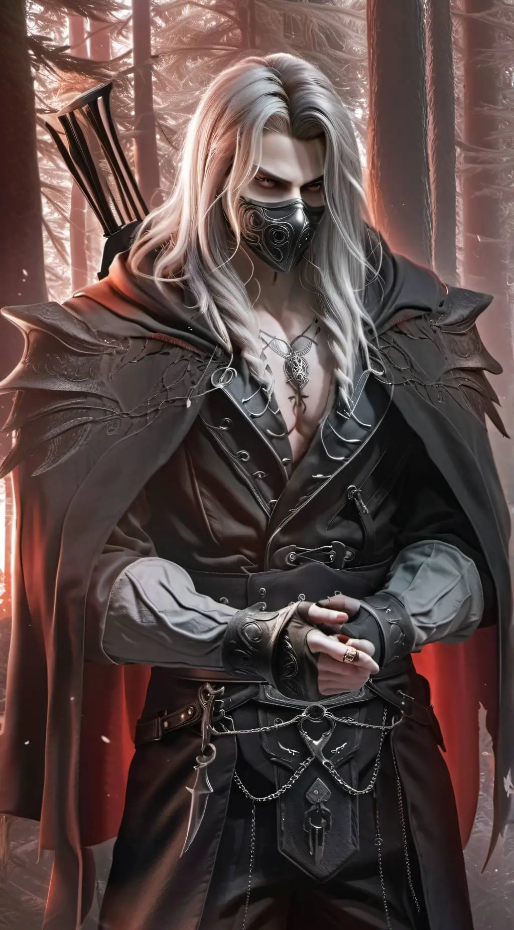 ai character: Rainier Styx background