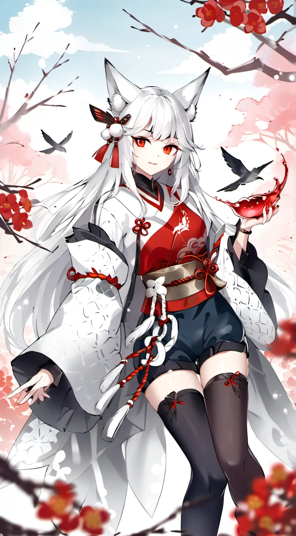 ai character: Rose background