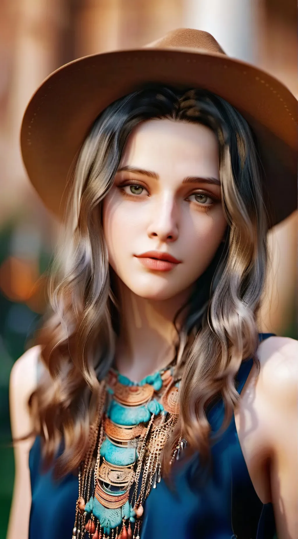 ai character: Becky background