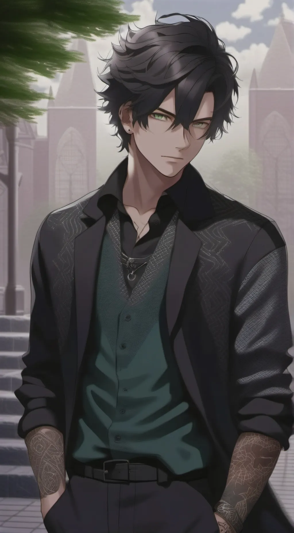ai character: Aiden background