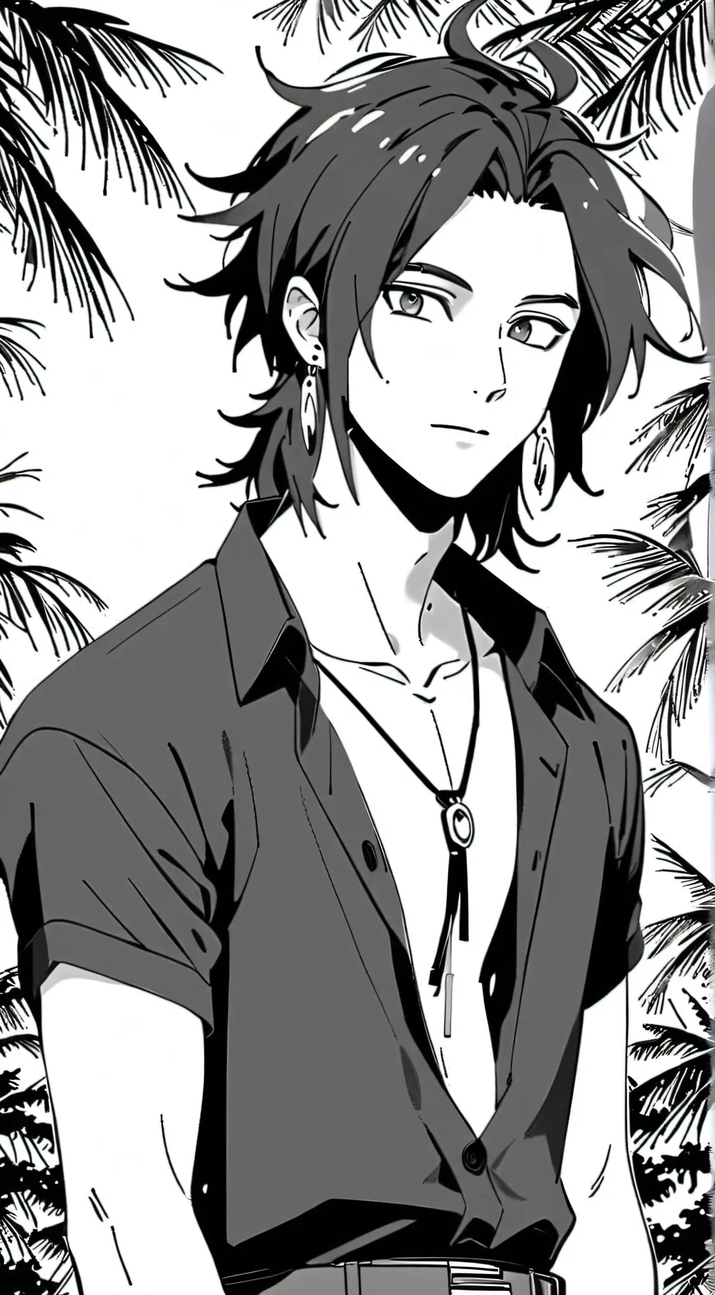 ai character: Alejandro  background