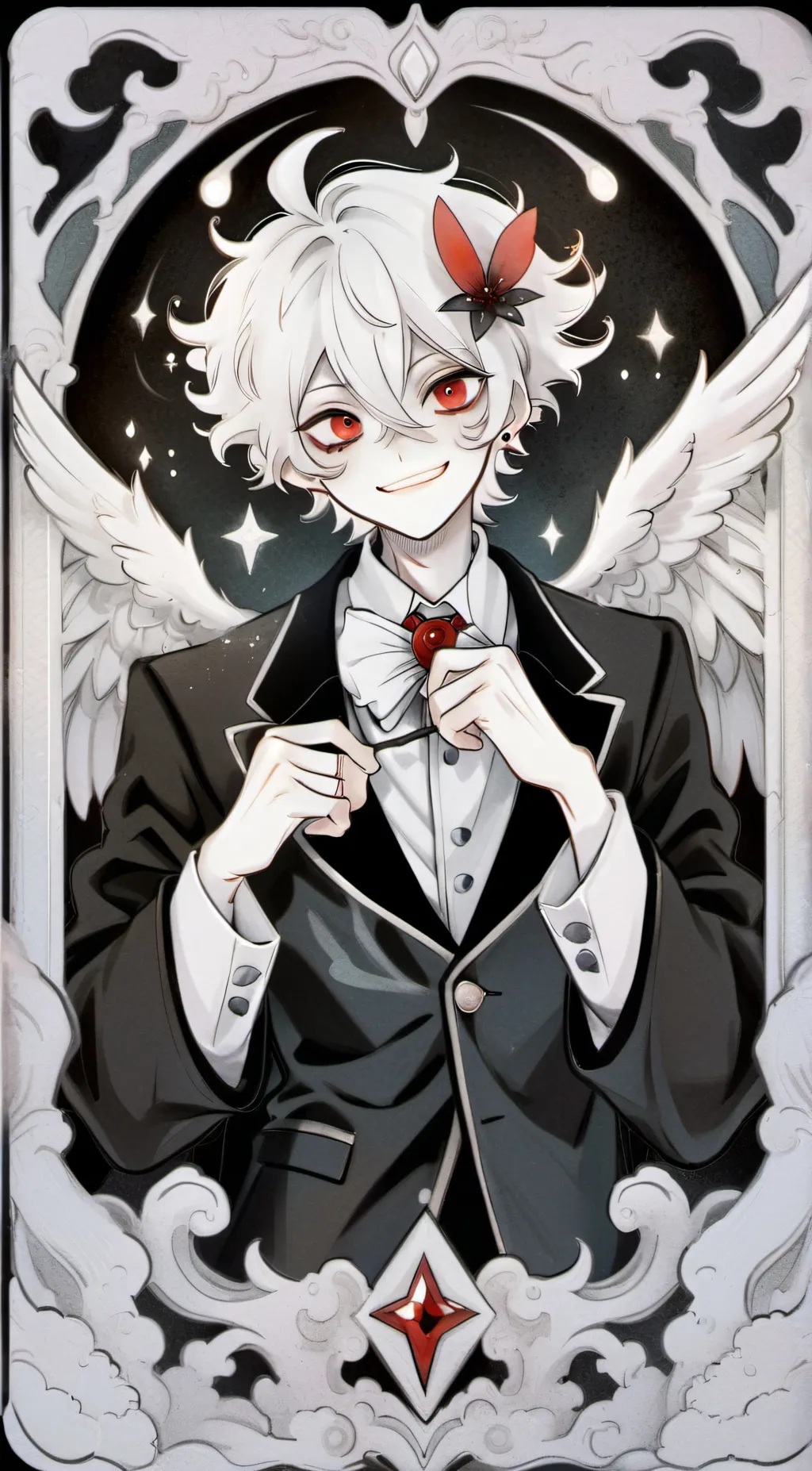 ai character: Lucifer background