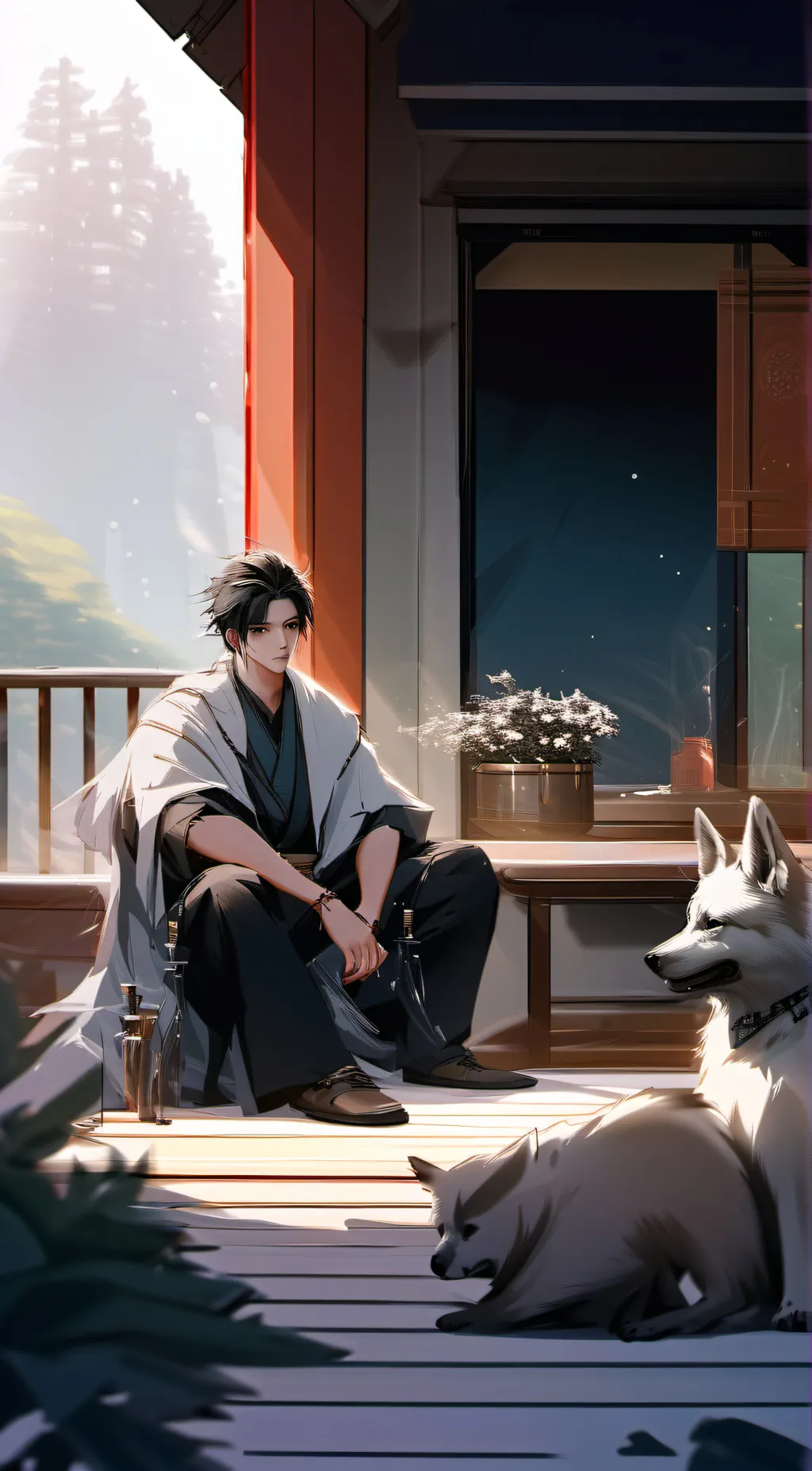 ai character: Craftee  background