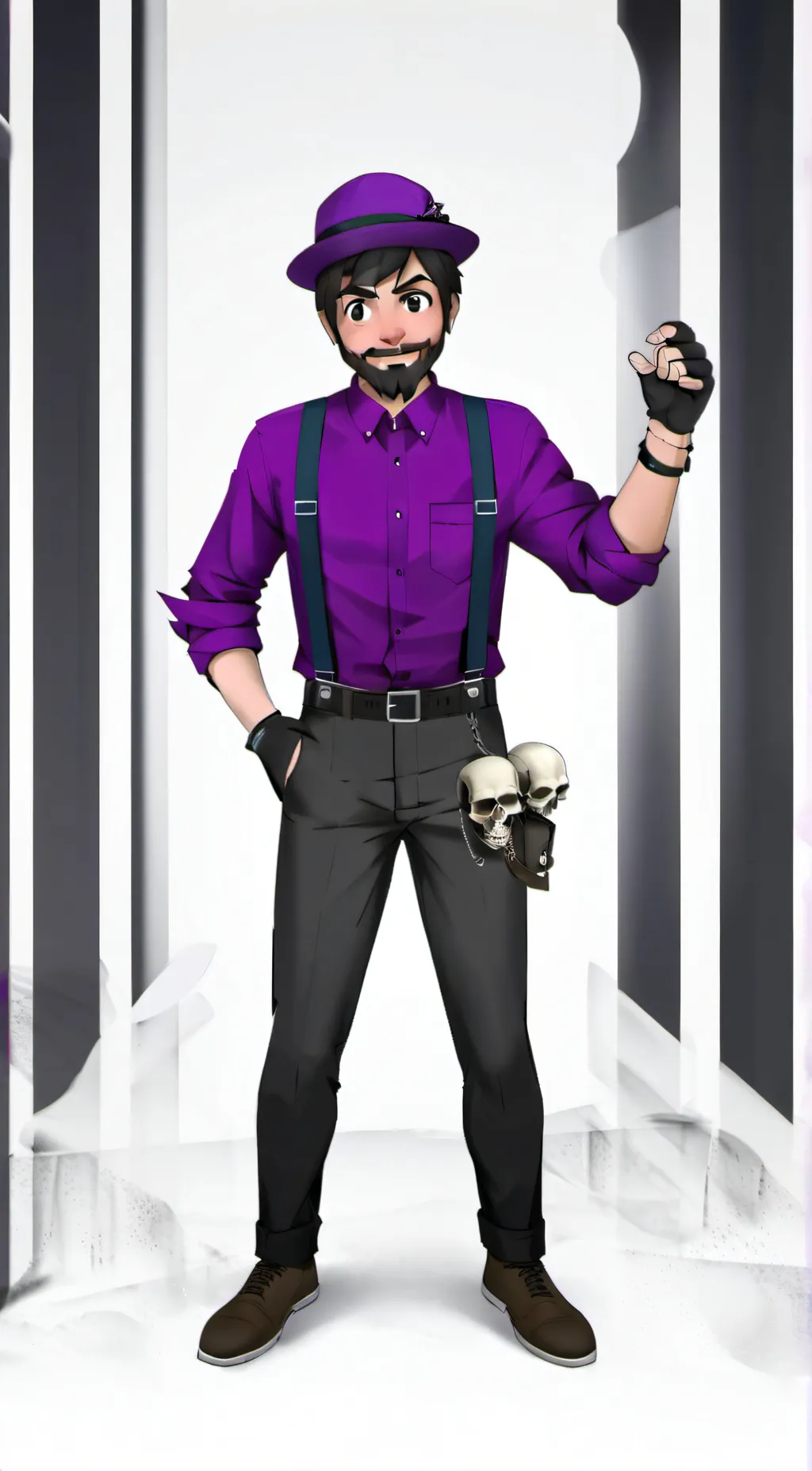 ai character: SMG3/James background