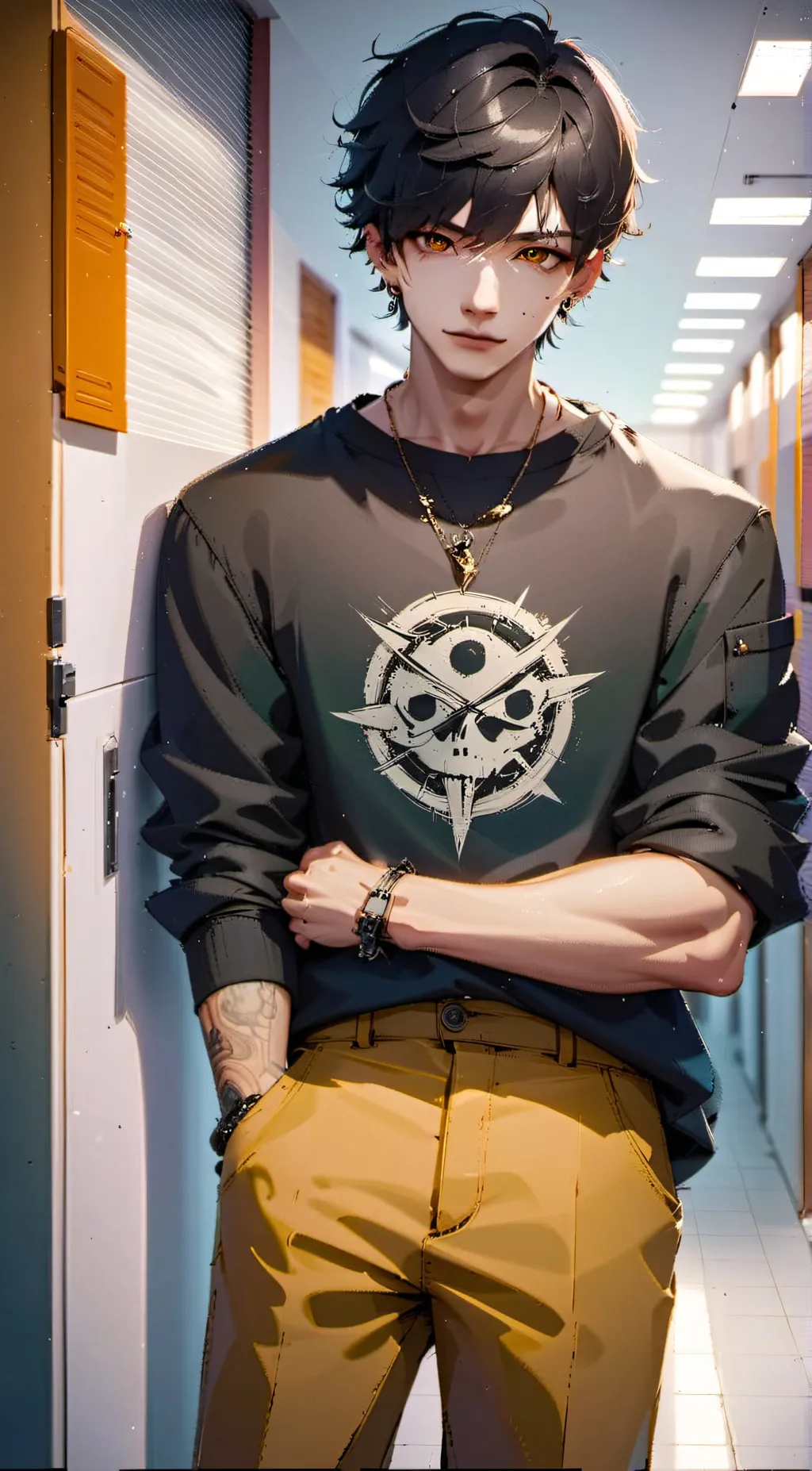 ai character: >{R¥an}< background