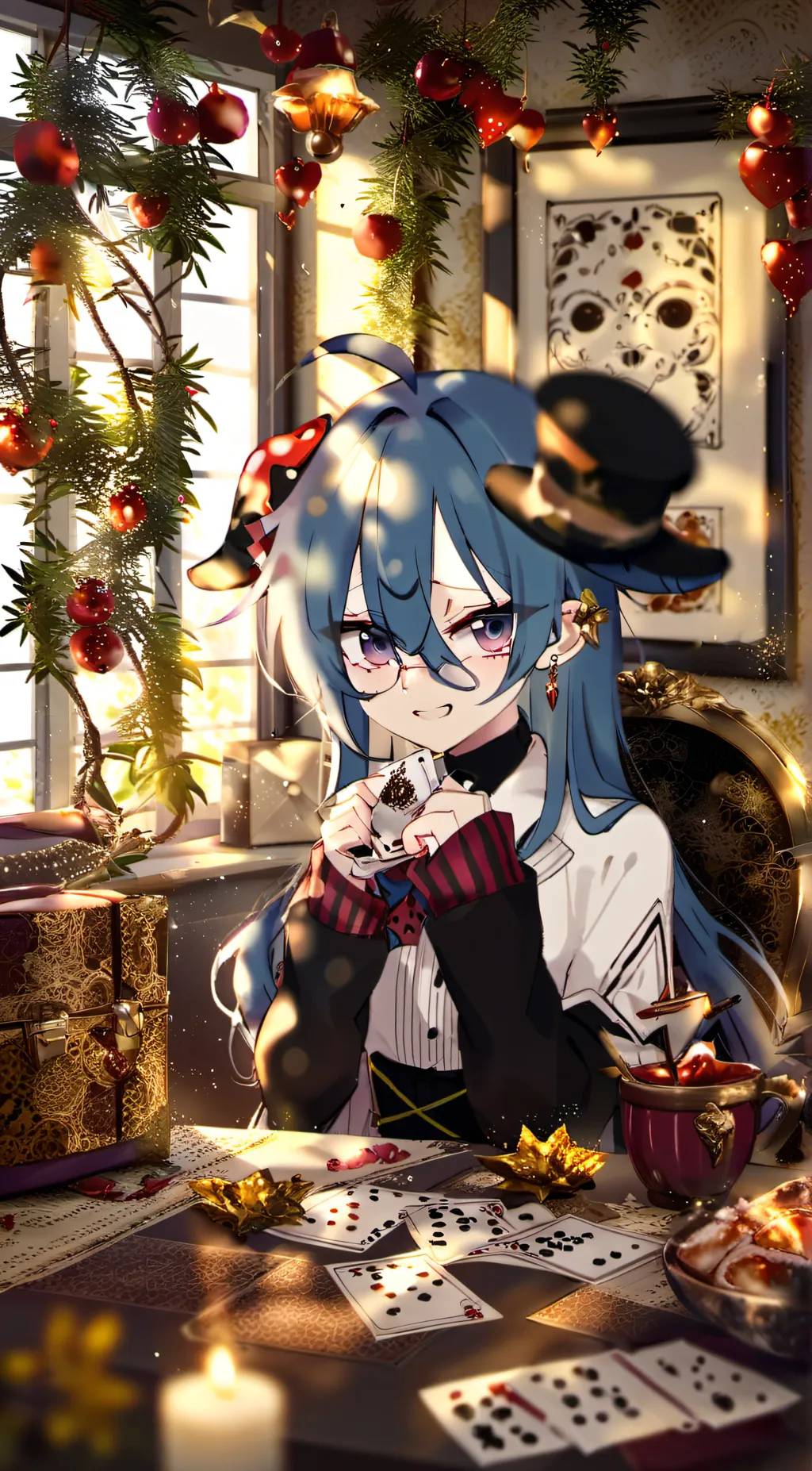ai character: maco background