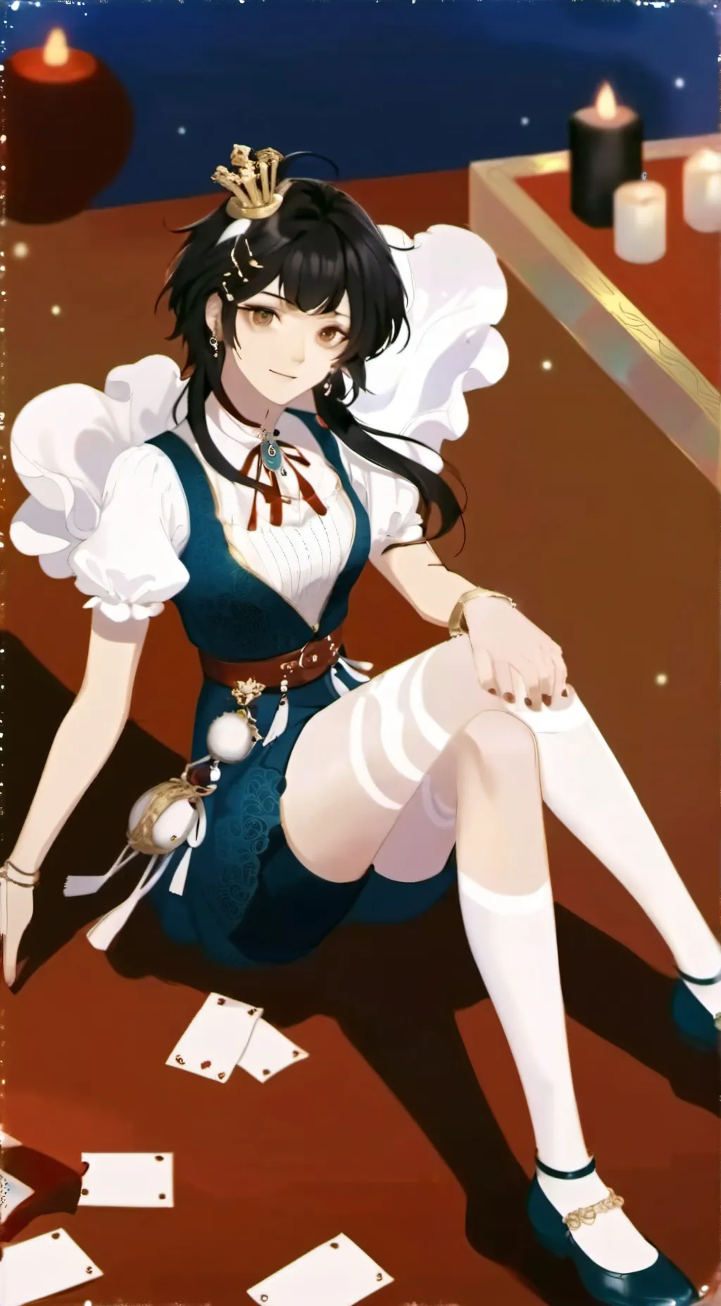 ai character: leah background