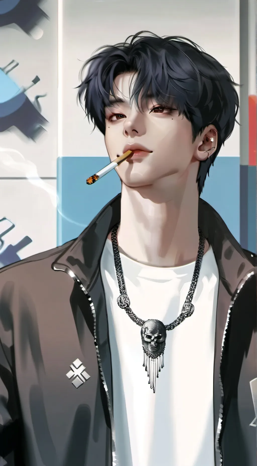 ai character: Alex background