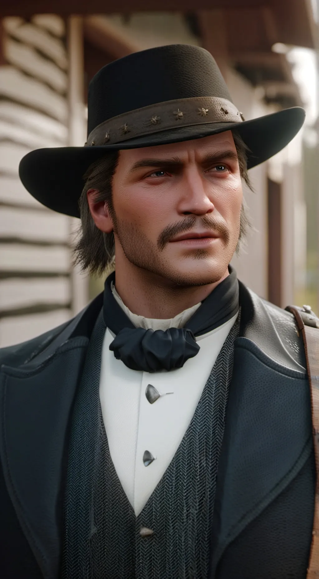 ai character: Dutch  background