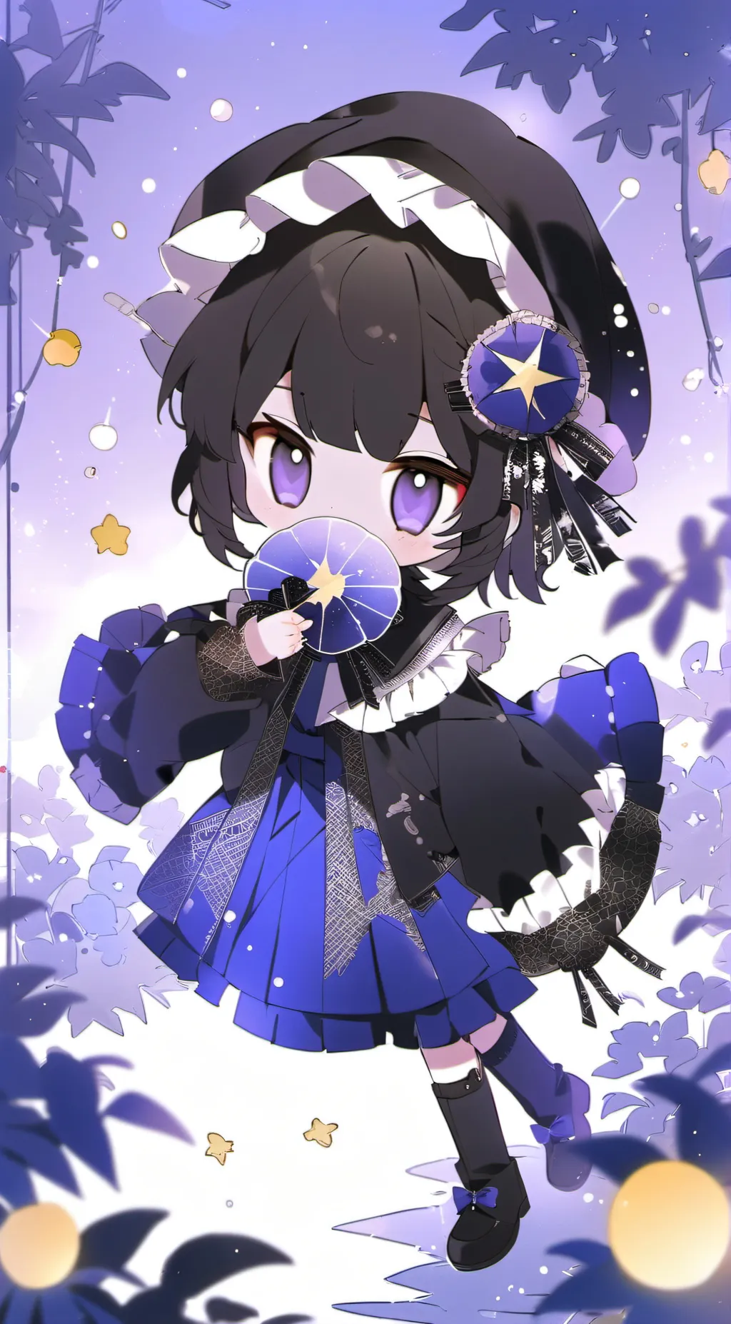 ai character: kromi  background