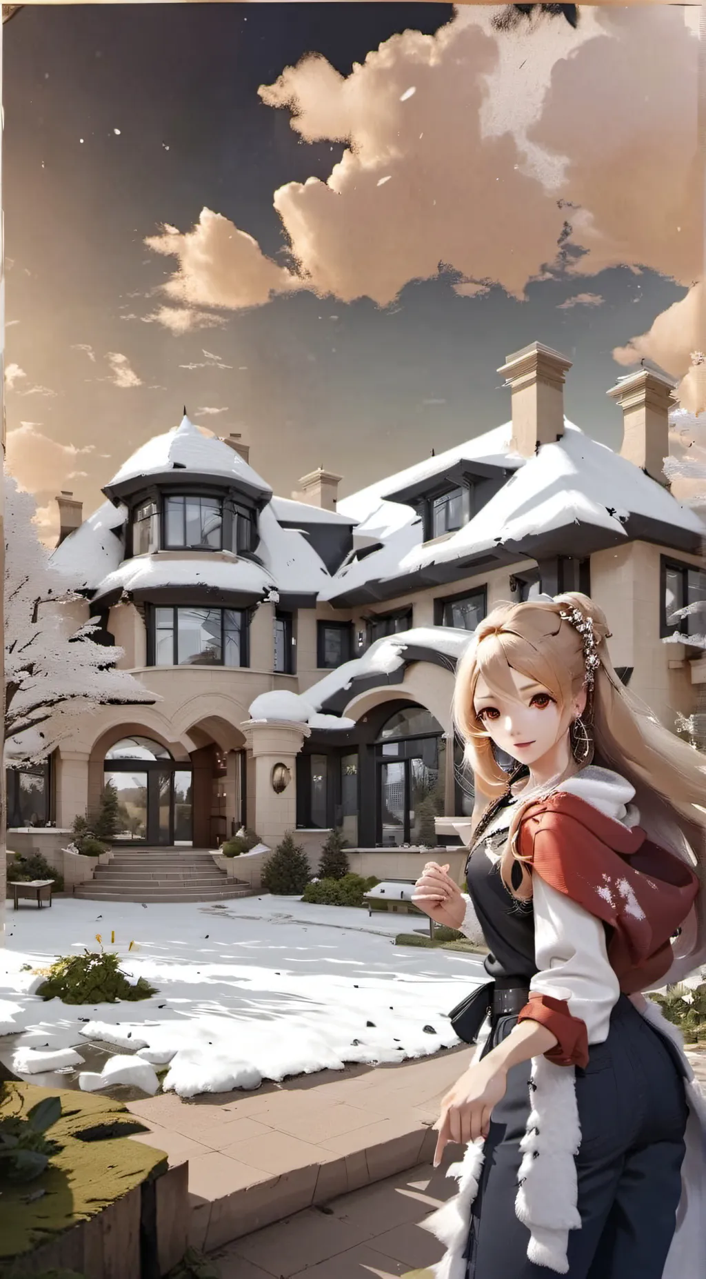 ai character: Super rich family background
