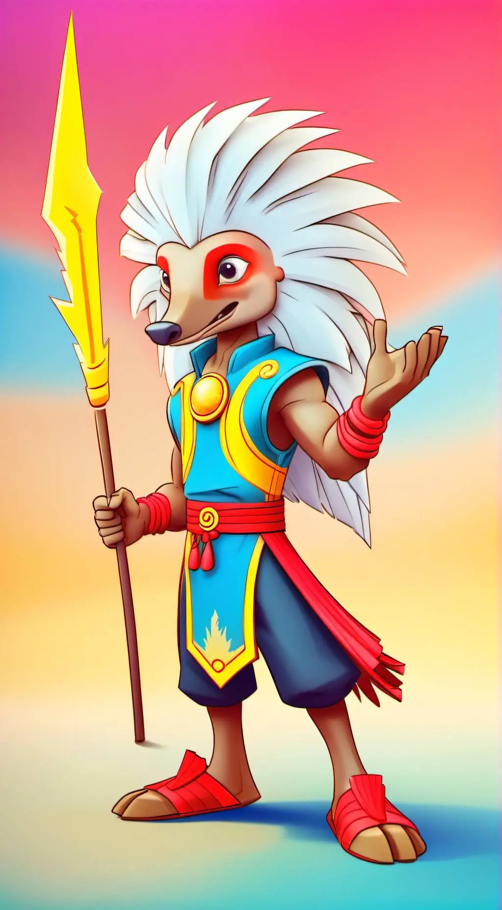 ai character: MAMARAGAN  background