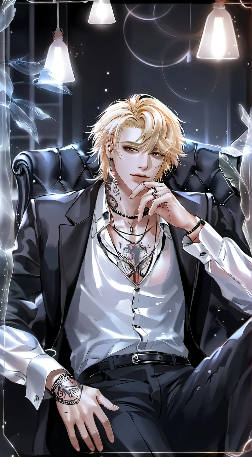 ai character: Leo background